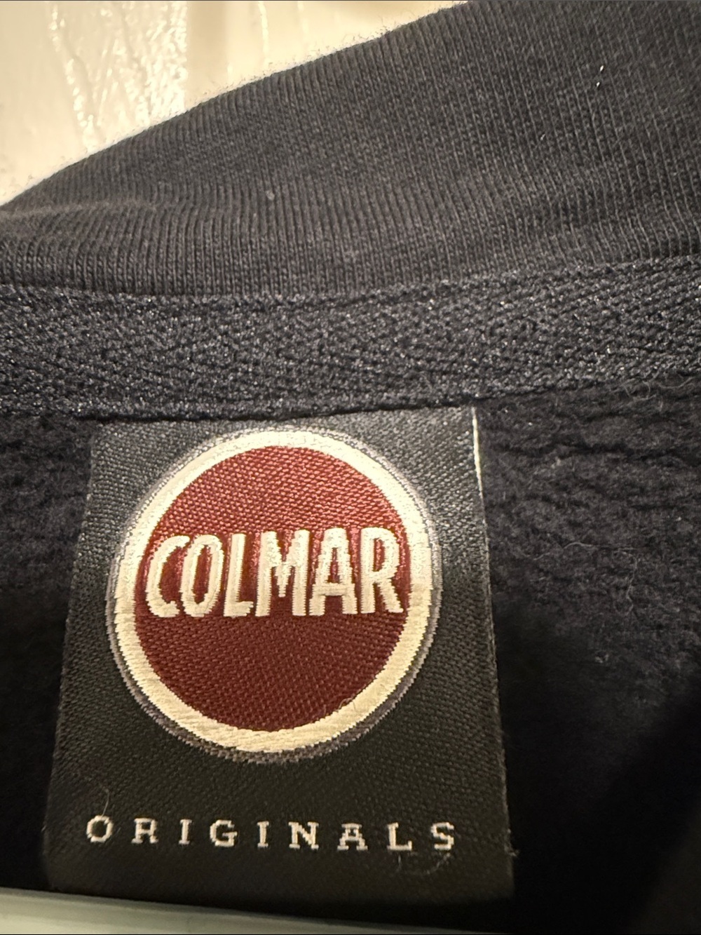 Colmar Original Hoodie BLACK Sweatshirt 100% Cotton Size XXL - Picture 6 of 6